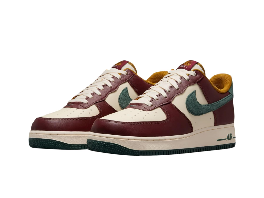 Nike Air Force 1 07 LV8 Dark Team Red Vintage Green-Nike-pikastore.cz