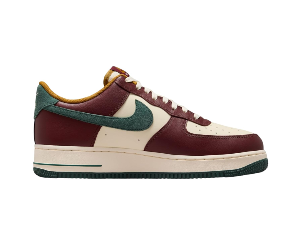 Nike Air Force 1 07 LV8 Dark Team Red Vintage Green-Nike-pikastore.cz