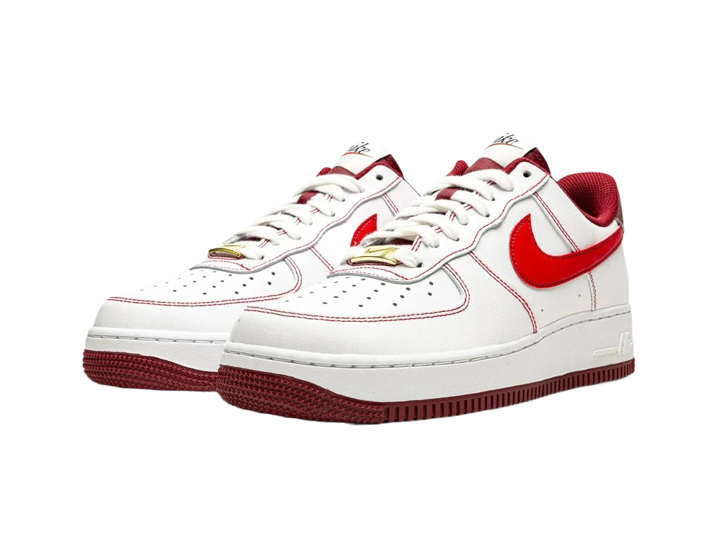 Nike Air Force 1 07 White University Red-Nike-pikastore.cz