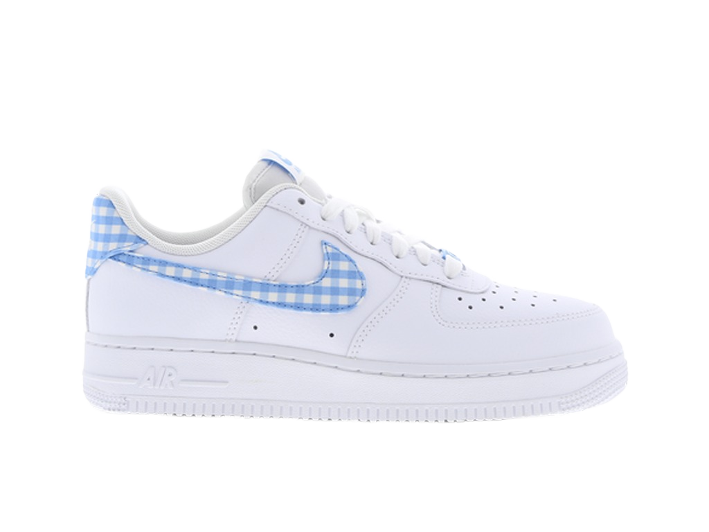 Nike Air Force 1 Low '07 Essential White University Blue Gingham-sneakers-Nike-pikastore.cz