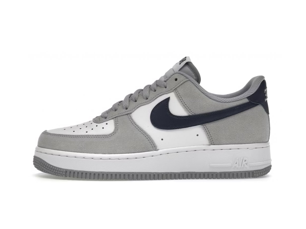 Nike Air Force 1 Low '07 Light Smoke Grey Midnight Navy-sneakers-Nike-pikastore.cz