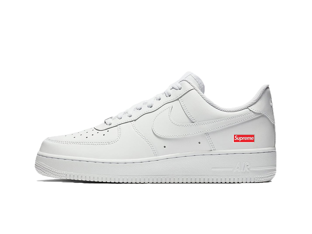 Nike Air Force 1 Low Supreme White-sneakers-Nike-pikastore.cz