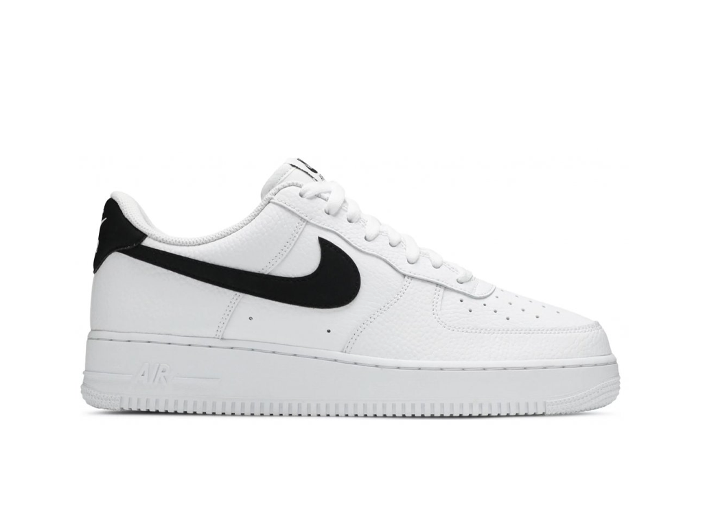 Nike Air Force 1 Low White Black (GS)-sneakers-Nike-pikastore.cz