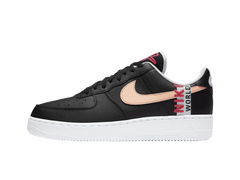 Nike Air Force 1 Low Worldwide Pack - Black Crimson