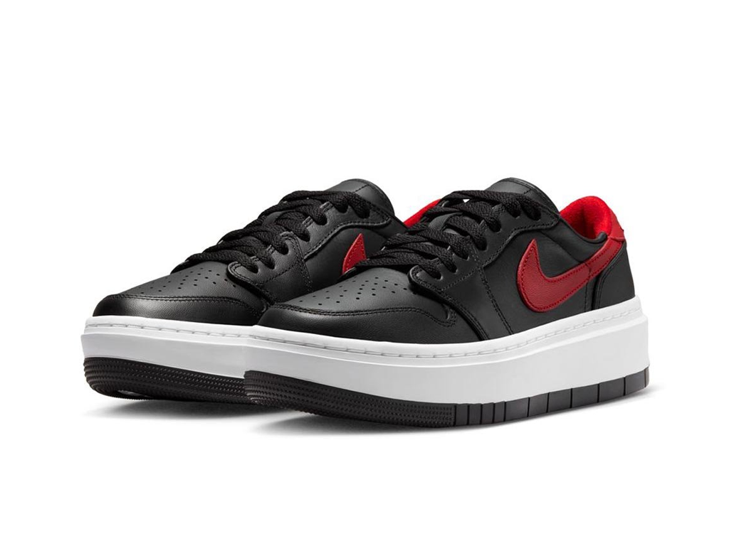 Nike Air Jordan 1 Elevate Low Black Gym Red-Air Jordan-pikastore.cz