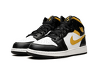 Nike Air Jordan 1 Mid Black University Gold-Air Jordan-pikastore.cz