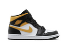 Nike Air Jordan 1 Mid Black University Gold-Air Jordan-pikastore.cz