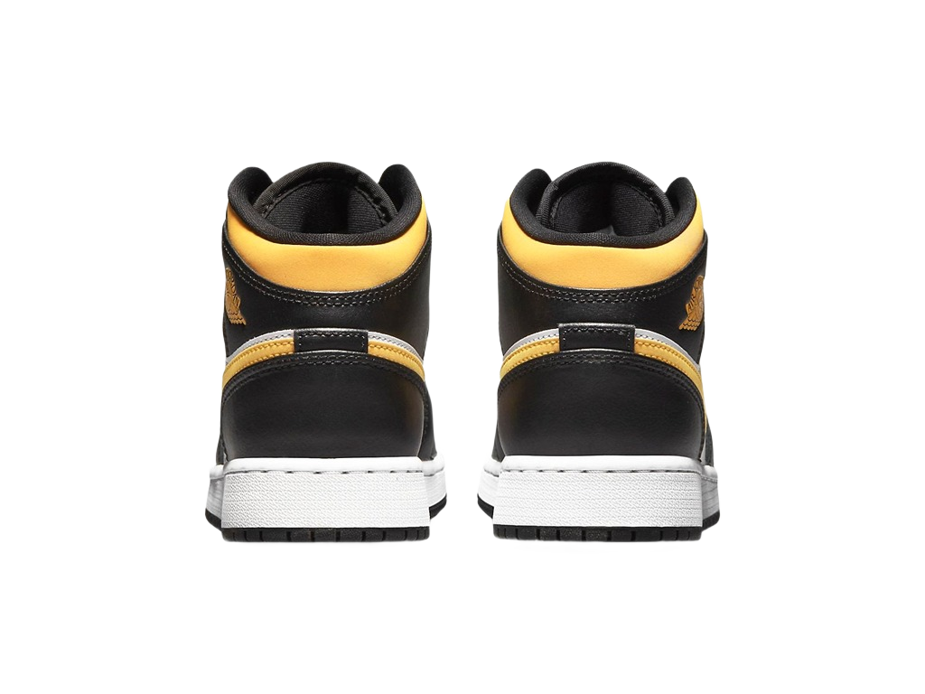 Nike Air Jordan 1 Mid GS Black University Gold-Air Jordan-pikastore.cz