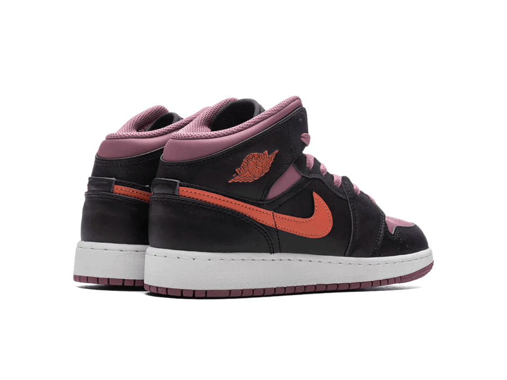 Nike Air Jordan 1 Mid SE GS Black Sky J Mauve-Air Jordan-pikastore.cz
