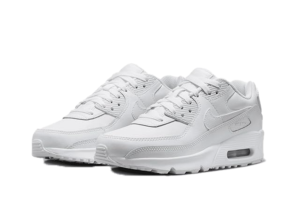 Nike Air Max 90 GS White Metallic Silver-Nike-pikastore.cz