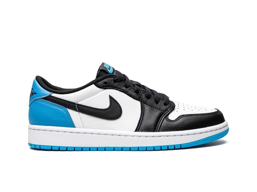 Nike Jordan 1 Retro Low OG Black Dark Powder Blue-sneakers-Air Jordan-pikastore.cz