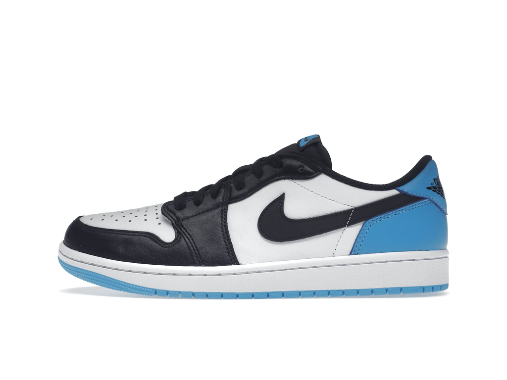 Nike Jordan 1 Retro Low OG Black Dark Powder Blue-sneakers-Air Jordan-pikastore.cz