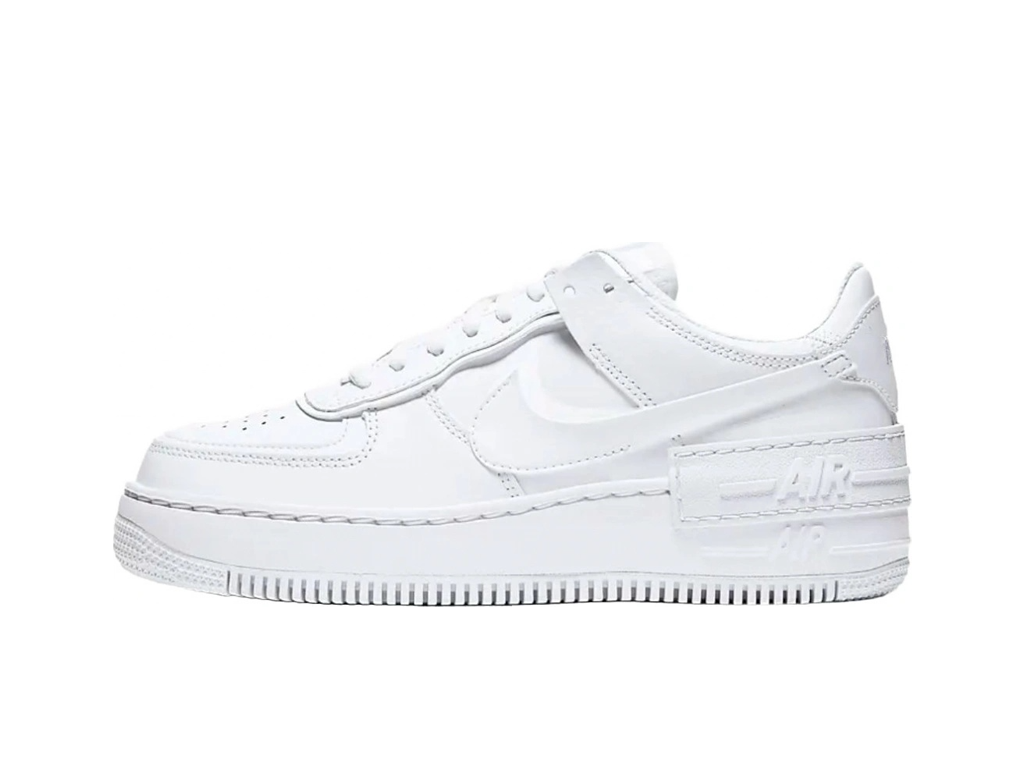 Nike Wmns Air Force 1 Shadow Triple White-Nike-pikastore.cz