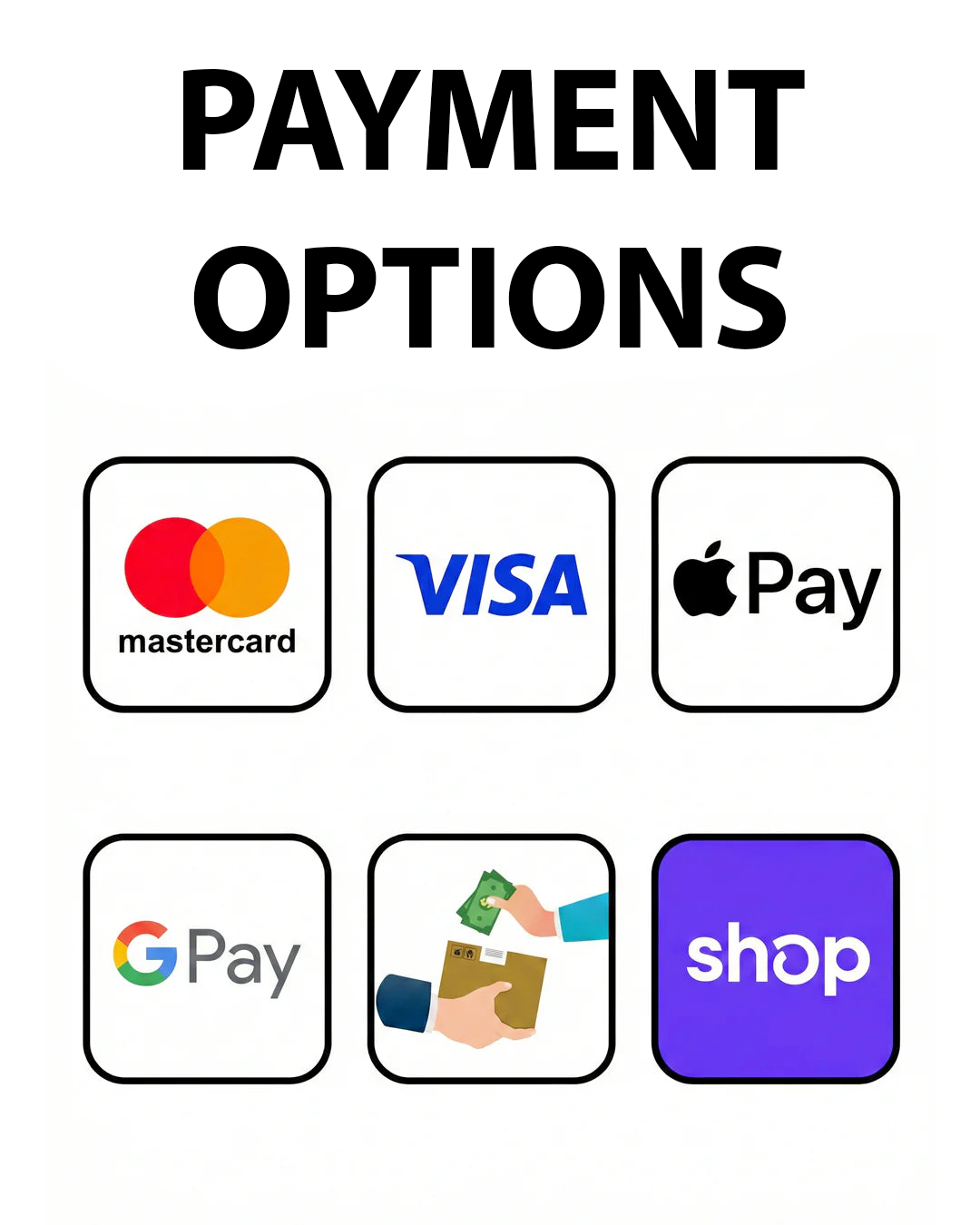 Ways to pay