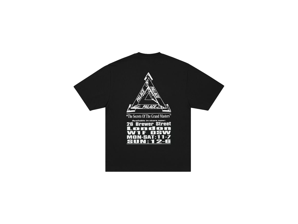 Palace Grand Master T-Shirt Black-Palace-pikastore.cz