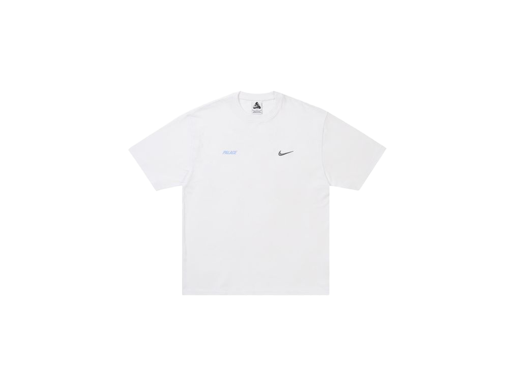Palace Nike Front SWOOSH T-Shirt White-Palace-pikastore.cz