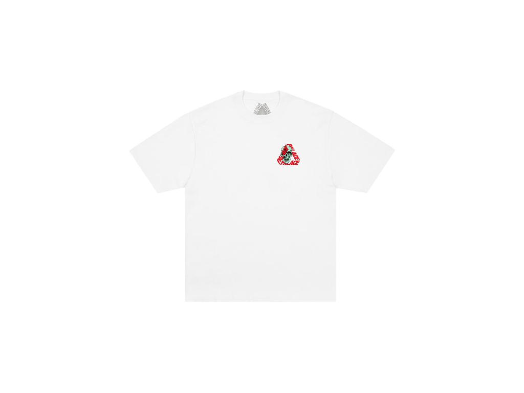 Palace P3 Skull T-Shirt White