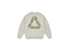 Palace Pigment P3 Crew Concrete Grey