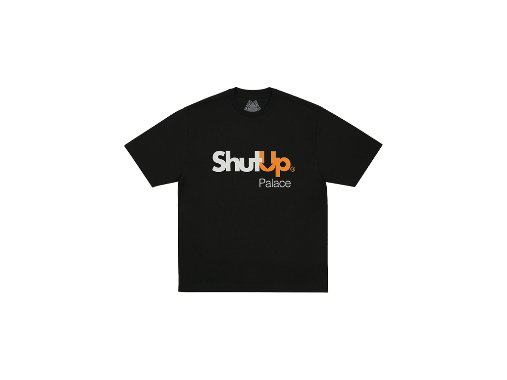 Palace Shut Up T-Shirt Black-Palace-pikastore.cz