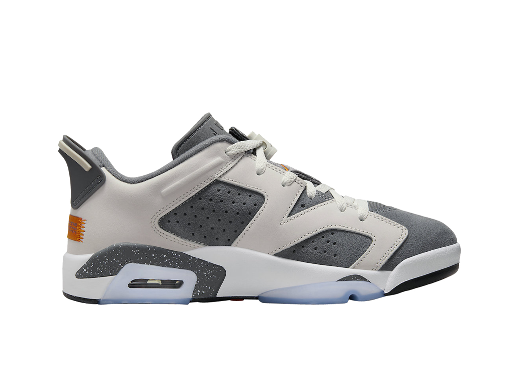 Paris Saint-Germain x Nike Air Jordan 6 Retro Low Iron Grey-Air Jordan-pikastore.cz