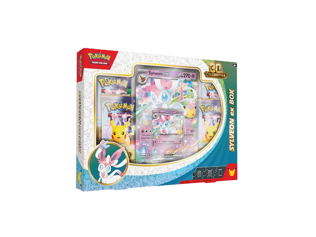Pokémon TCG: 30th Celebration Sylveon ex Box-Pokémon-pikastore.cz