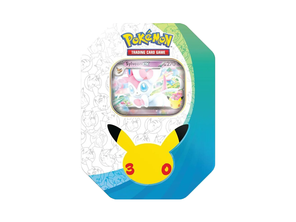 Pokémon TCG: 30th Celebration Sylveon ex Tin-Pokémon-pikastore.cz