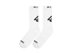 Represent 247 Logo Socks White