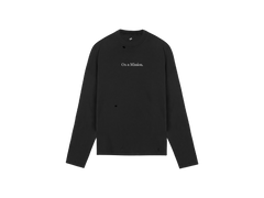 Represent 247 On A Mission Long Sleeve T-Shirt Jet Black