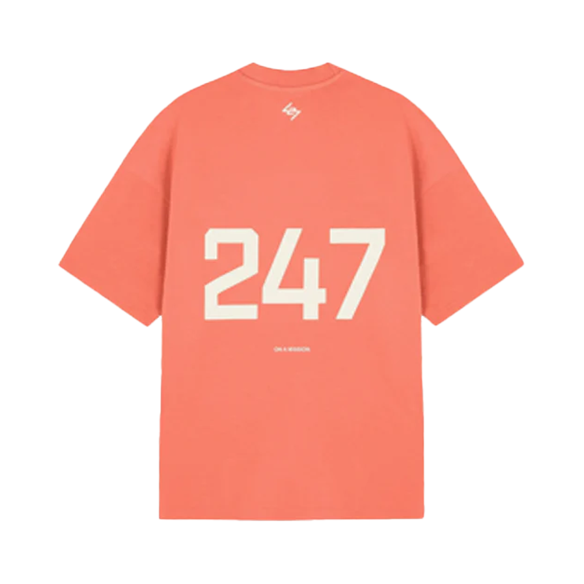 Represent 247 Oversized T-Shirt Coral-Represent-pikastore.cz