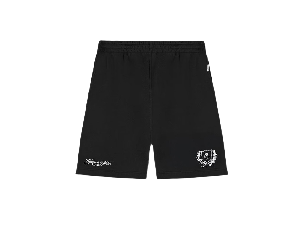 Represent Crest Shorts Black