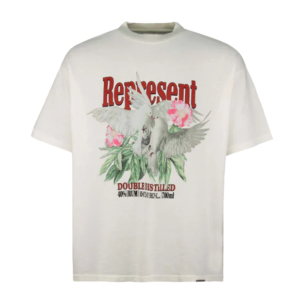 Represent Double Distilled T-Shirt White-Represent-pikastore.cz