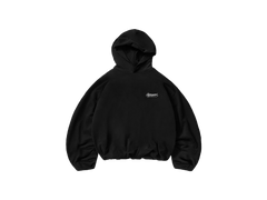 Represent Dual Layer Script Hoodie Black