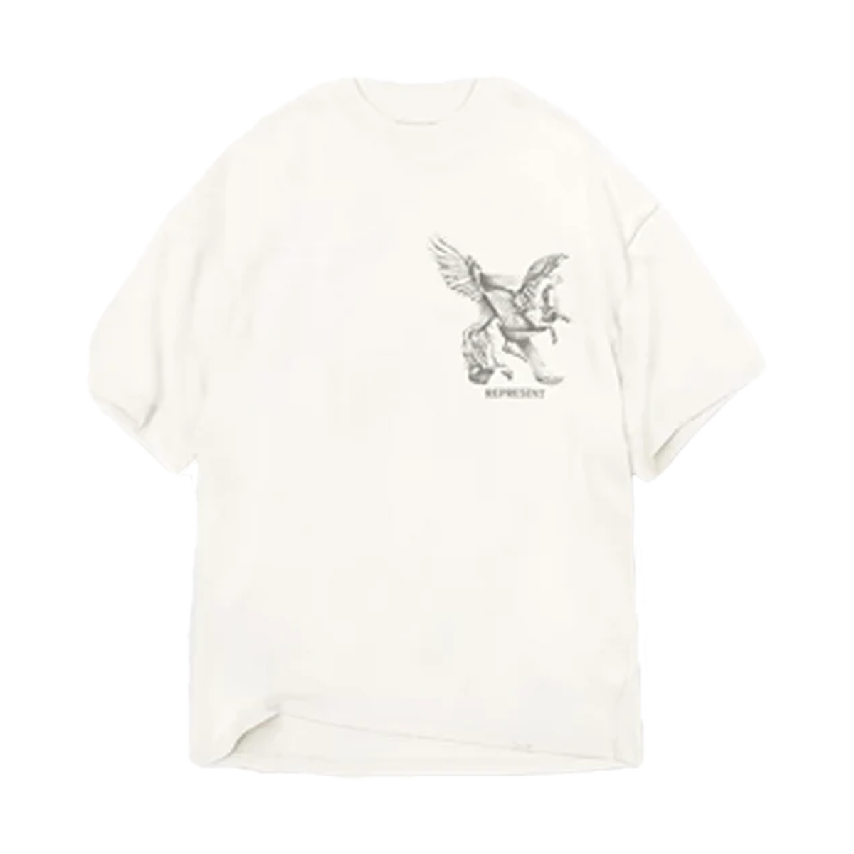 Represent Elegance In Motion T-Shirt Flat White-Represent-pikastore.cz