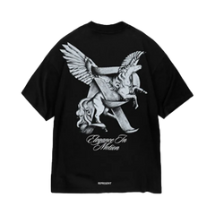 Represent Elegance In Motion T-Shirt Jet Black