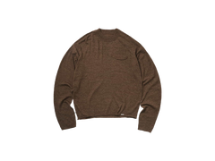 Represent GH Knitted Long Sleeve Top Espresso