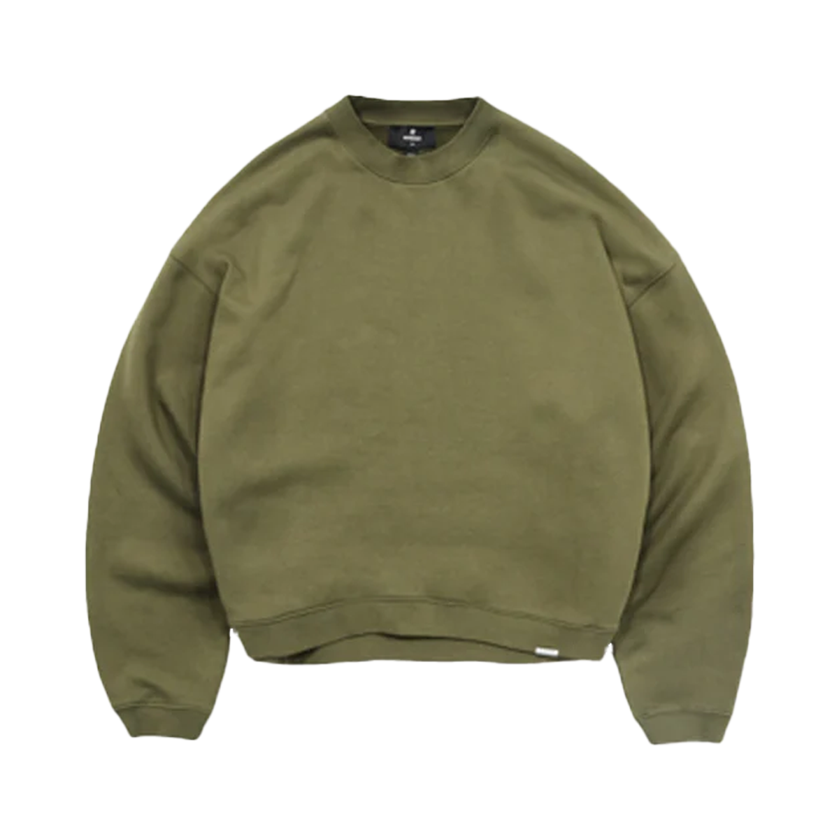 Represent Initial Boxy Sweater Army Green-Represent-pikastore.cz