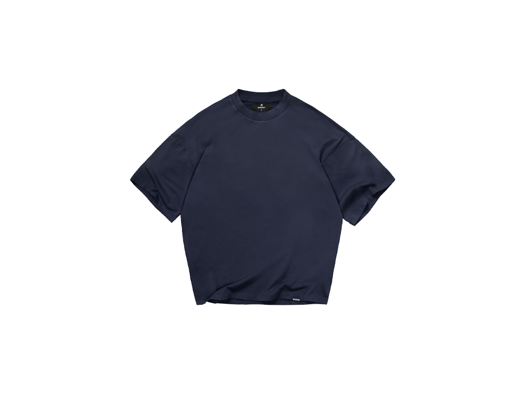 Represent Initial Oversized T-Shirt Midnight Navy-Represent-pikastore.cz