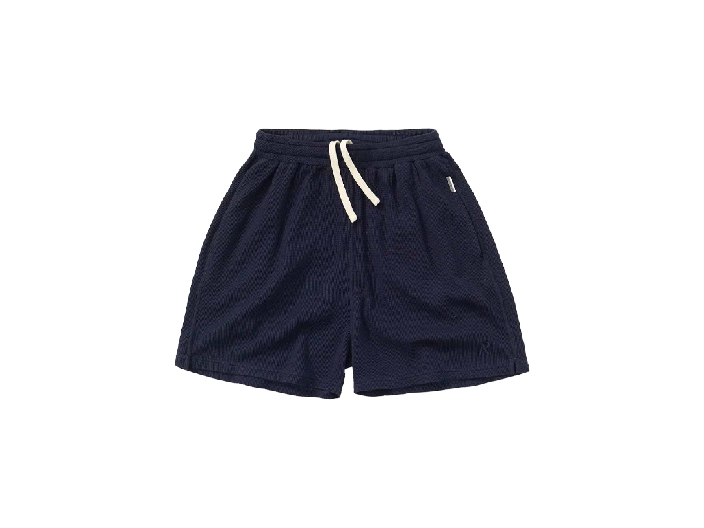 Represent Initial Waffle Shorts Midnight Navy-Represent-pikastore.cz