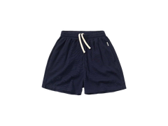 Represent Initial Waffle Shorts Midnight Navy