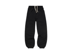 Represent Initial Wide Leg Cuffed Sweatpant Jet Black