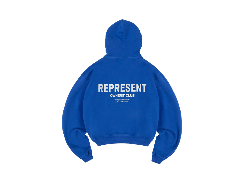 Represent Owners Club Hoodie Cobalt-Represent-pikastore.cz