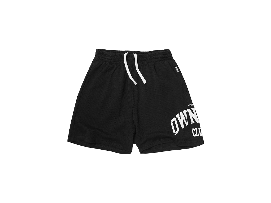Represent Owners Club Mesh Short Jet Black-Represent-pikastore.cz