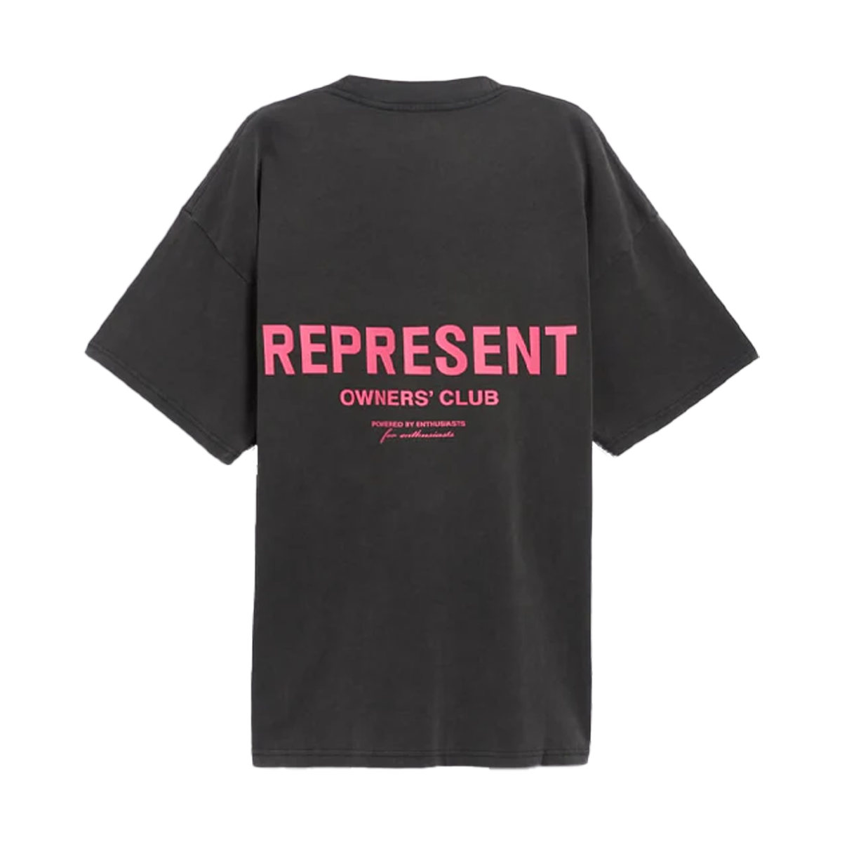 Represent Owners Club T-Shirt Gray Pink-Represent-pikastore.cz