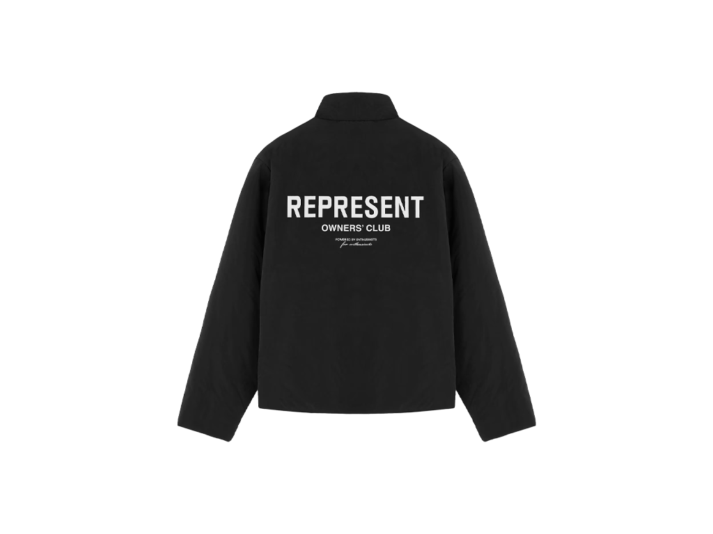 Represent Owners Club Wadded Jacket Black-Represent-pikastore.cz
