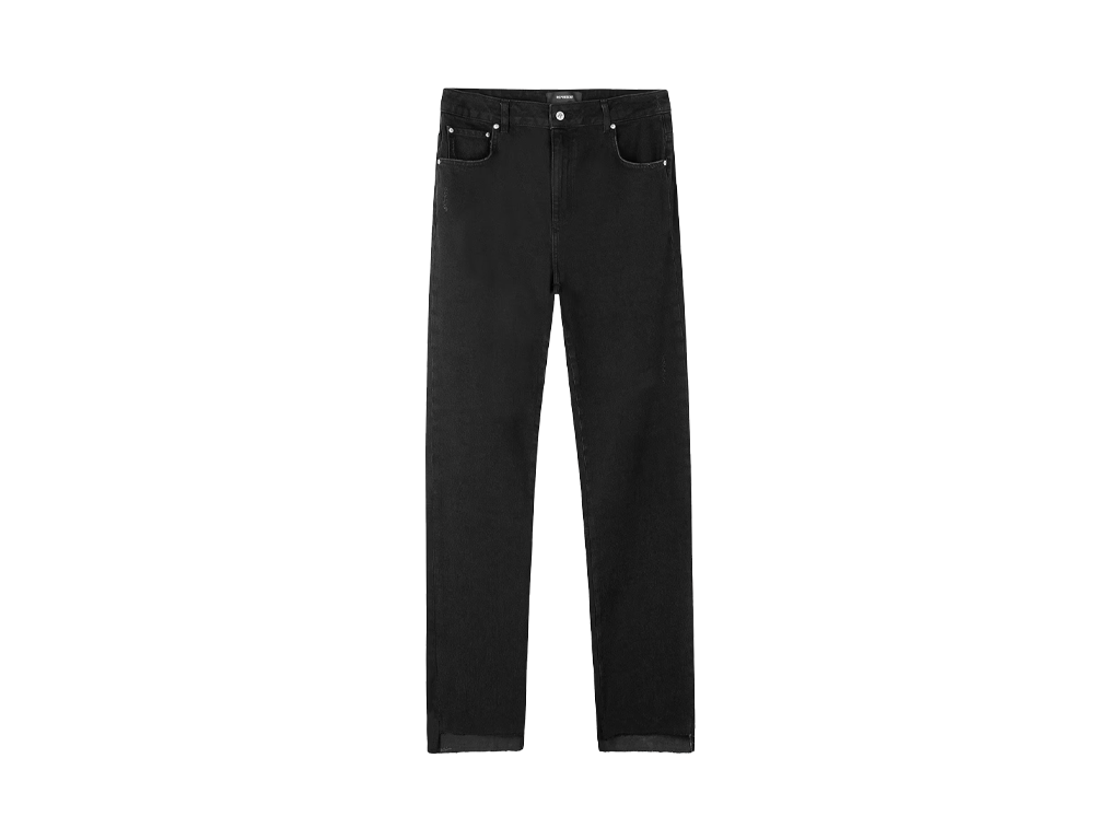 Represent R2 Stepped Hem Denim Off Black-Represent-pikastore.cz