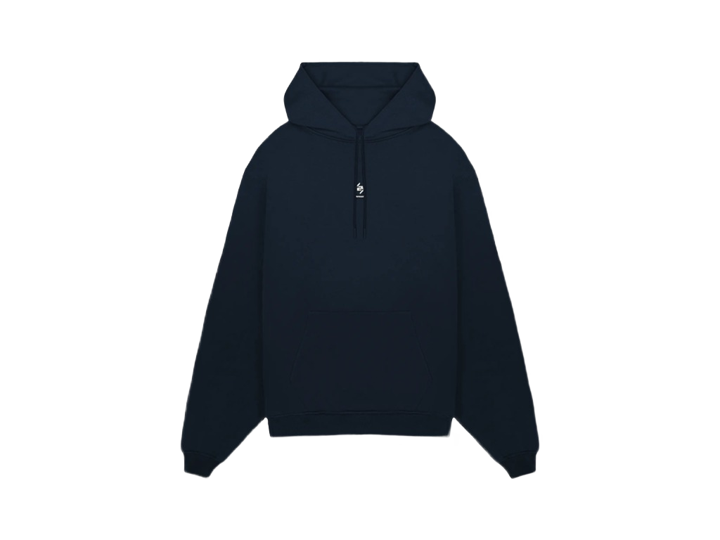 Represent 247 Oversized Hoodie Navy Blue