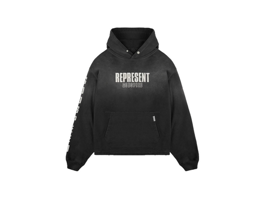 Represent Godspeed Hoodie Aged Black