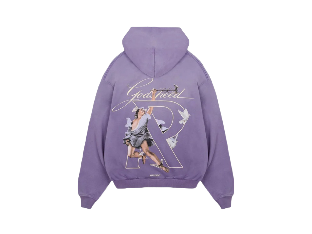 Represent Hermes Hoodie Purple