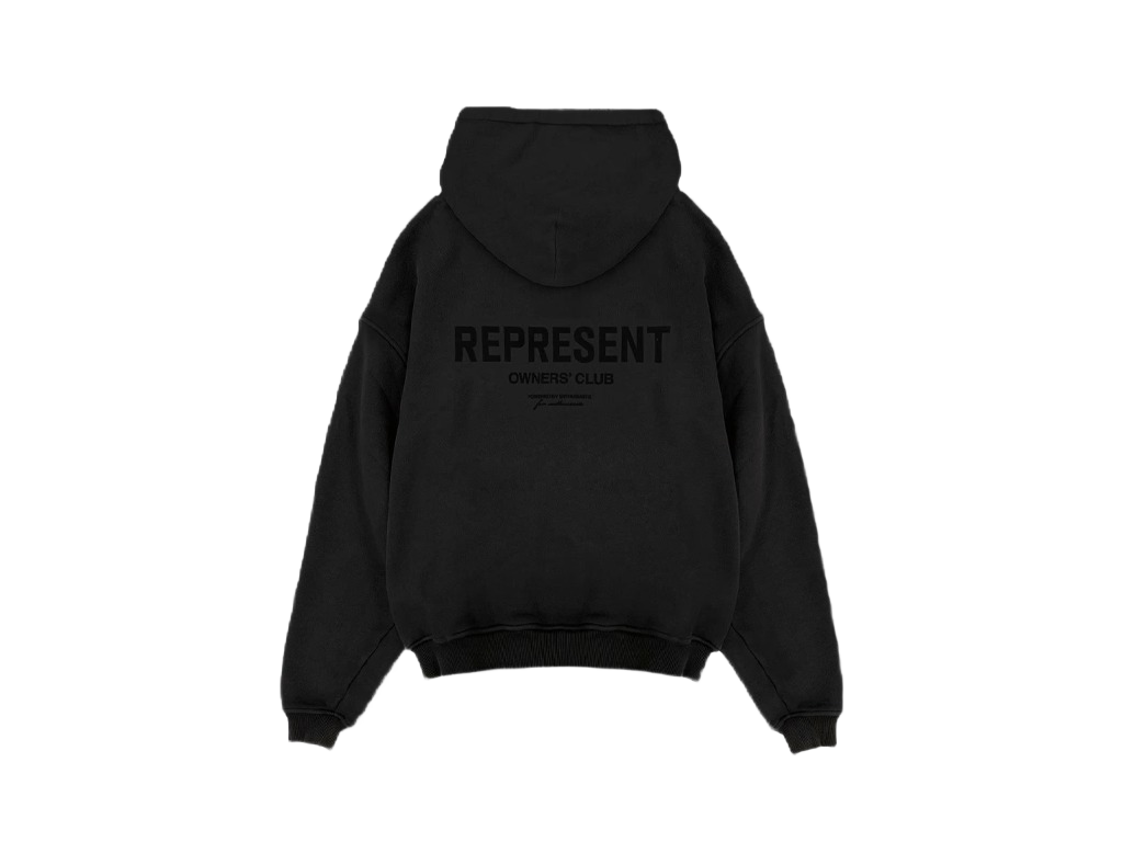Represent Owners Club Flocked Hoodie