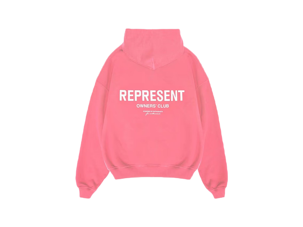 Represent Owners Club Hoodie Bubblegum Pink